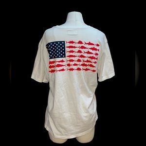 COLUMBIA | UNISEX GRAPHIC SHORT SLEEVE SHIRT SIZE MED